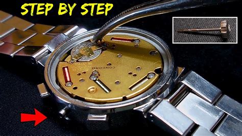 how to fix a stem on a gucci womens watch|stem and crown watch replacement.